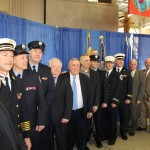 Promoted officers pose with officials
